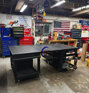 Tavolo da Saldatura 3D con Cassetti - Stoccaggio Integrato di Precisione HT200-300/Acciaio - Garanzia di 3 Anni - Mantiene gli Utensili Organizzati - Product Image 3