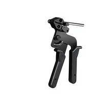 Alicates de Acero Inoxidable de Alta Resistencia para Bridas Metálicas, Herramienta de Tensión y Fijación con Cortador Automático, Pistola para Bridas de 4.6-12mm, Venta al por Mayor