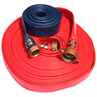 Tuyau d'irrigation agricole extensible en PVC de 2 pouces, tuyau plat pour pompe à eau