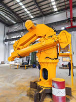 Grue de pont hydraulique à flèche articulée personnalisable avec une capacité de levage élevée