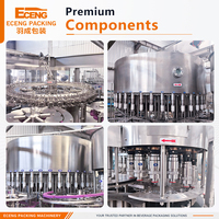 Ligne de production d'eau potable 12000 BPH directe usine, machine de remplissage automatique d'eau minérale pure, ligne de production personnalisable