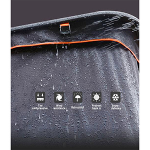 ODM Custom Fiberglass Hard Roof <b>Tents</b> 4-5 Person Large <b>Waterproof</b> Hard Hardtop Car Roof Top <b>Tent</b> - Product Image 5