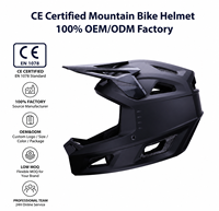 Casque de vélo tout-terrain réglable CE/CPSC personnalisé avec votre logo, design ouvert intégral PC+EPS