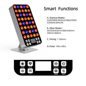 <span class=keywords><strong>Lampe</strong></span> de thérapie compacte et portable réglable <span class=keywords><strong>pour</strong></span> soulager les douleurs de la tête, du cou, des bras, des jambes et du corps - Sunrecipe SP200 PRO - Product Image 2