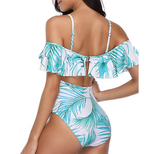 ชุดว่ายน้ำแบบเก่า ชุดว่ายน้ำ กวางโจว-outpace Xxxc ชุดว่ายน้ำสไตล์เกาหลี ชุดว่ายน้ำวันพีซพิมพ์ลายสำหรับผู้หญิง ชุดว่ายน้ำเซ็กซี่แบบมีสายรัด ชุดชายหาด บิกินี่ - Product Image 2