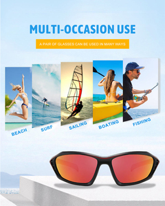 Custom logo Anti-sea Ultra-light Salt Water Floating Sunglasses Fishing Floating Polarized Shades Lunettes De Soleil - Product Image 6