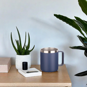 Taza de Acero Resistente para Aventuras con Asa Cómoda para Café, Sopa y Uso al Aire Libre, Taza de Viaje, Taza de Camping, Taza con Asa - Product Image 3