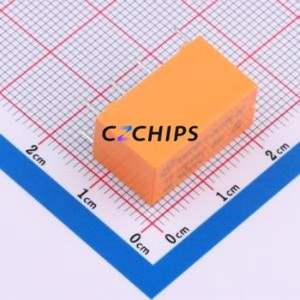 JY4078F-S-DC12V-2C Signal Relay DIP,20.2x10mm Relay 12V 2 Changeover: 2C (DPDT-Changeover)::: 8 3A-30VDC/3A-125VAC - Product Image 1