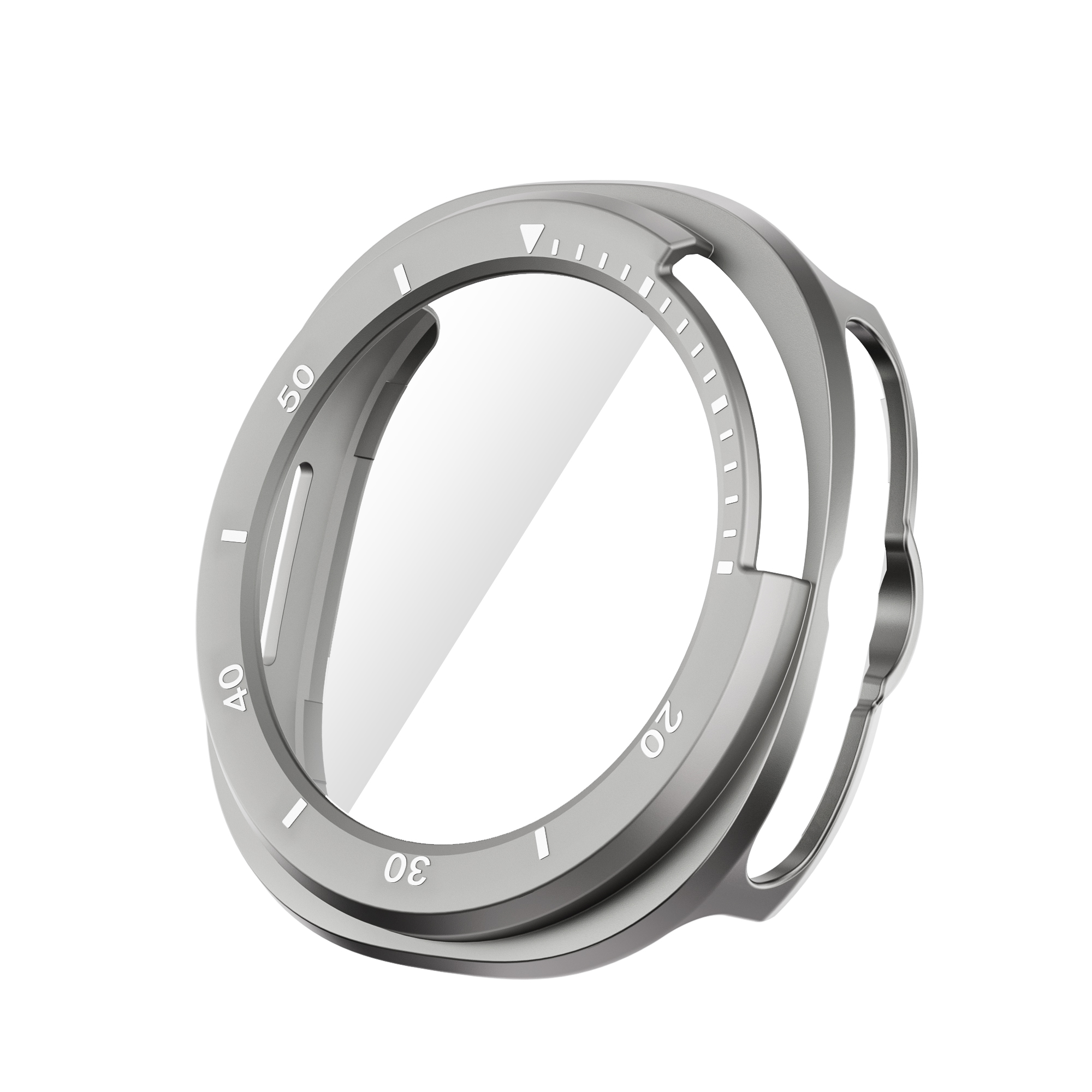 08#Titanium gray+White
