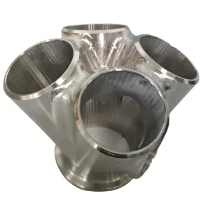 Custom Investimento colata di acciaio inox car auto turbo header collettore collettore di unione