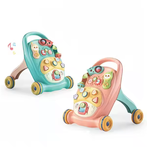 Vente en gros Jouet pour tout-petits assis à debout <span class=keywords><strong>Centre</strong></span> de jeu d'activité Jouet à tirer et pousser Jouet d'apprentissage pour activité de poussette pour bébé - Product Image 1