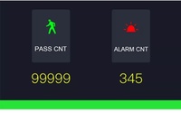 Scanner mobile de sécurité et de protection pour la détection d'armes métalliques Système de cadre de porte facile à transporter avec 3/6/9/15 zones