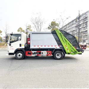 Camión Compactador de Basura Hidráulico HOWO de 6 Ruedas y 6m³ para Gestión de Residuos Urbanos y Servicios Ambientales - Product Image 2