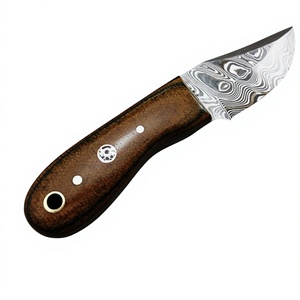 มีดใบตายเหล็กดามัสกัสสำหรับใช้งานกลางแจ้ง - Product Image 1