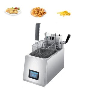 Hot Sell Commercial Gas <strong>Fryer</strong> Fried Chicken <strong>Chips</strong> <strong>Electric</strong> Deep <strong>Fryers</strong> Machine Stainless Steel Countertop Deep <strong>Fryer</strong> - Product Image 3