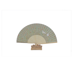 Éventail pliable portable en bambou blanc vierge personnalisable Domi pour peinture <span class=keywords><strong>de</strong></span> logo, publicité musicale traditionnelle, cadeaux <span class=keywords><strong>de</strong></span> mariage - Product Image 6
