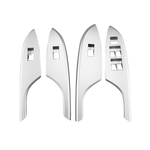 Kit de modificación Interior de piezas de automóvil Embellecedor de puerta de automóvil Marco de plástico Color melocotón para 2007-2013 TOYOTA COROLLA Lifter Panel (LHD) - Product Image 1