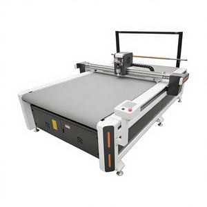 REMEYA Semi-Automatic Digital Flatbed <b>Cutting</b> <b>Machine</b> 1600x2500mm Working Area High-Accuracy for <b>Leather</b> Footwear Car Mat - Product Image 1