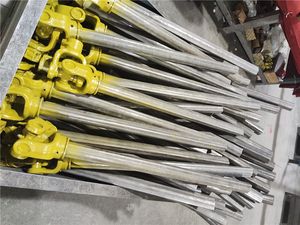 Tubo triangular de limón de acero con eje Pto agrícola - Product Image 6