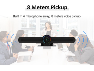 Caméra de Conférence Tout-en-un <span class=keywords><strong>4K</strong></span> avec Cadrage Automatique, Suivi Sonore, Capteur 8M, USB 3.0, PTZ Mécanique – Vente en Gros Fabricant pour Réunions - Product Image 5