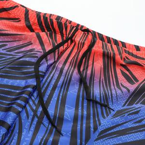 Caleçons de <span class=keywords><strong>bain</strong></span> en mousseline pour hommes avec entrejambe plat, séchage rapide, <span class=keywords><strong>grande</strong></span> <span class=keywords><strong>taille</strong></span>, haute qualité, motif dessin animé, ensemble 2 pièces 2026 - Product Image 2