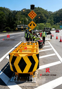 Almohadilla Anticollisión de Alta Velocidad para Seguridad Vial, Barrera de Acero para Protección de Vehículos y Seguridad del Tráfico - Product Image 4