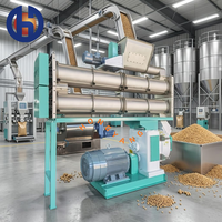 Machine à granulés d'aliments pour volailles SZLH508 de grande capacité, machines de traitement des aliments pour animaux de ferme, fabrication de granulés pour l'élevage