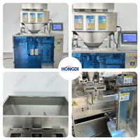 Machine à emballer de granule de Doypack de pesage à trois têtes pour l'emballage de nourriture et de casse-croûte