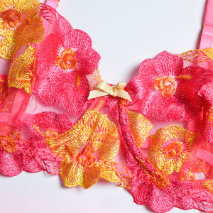 Sexy Dessous Spitze Transparente Unterwäsche Frauen Sinnliche Dessous Frau Sexy Höschen Dessous 3 Stück #0703 - Product Image 3