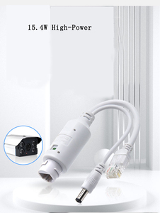 Connecteurs de câble non isolés 10/100 Mbps IEEE802.3af/at 48V 12V 1A PoE standard étanche pour commutateurs réseau CCTV - Product Image 2