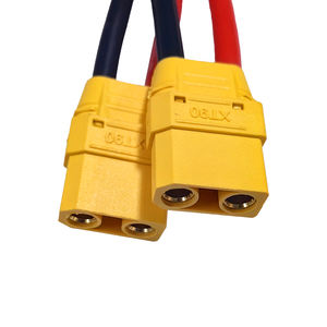 XT90男性2女性プラグアダプターケーブルRCドローンクアッドコプターヘリコプターハイパワー接続用 - Product Image 3