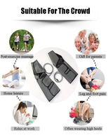 Masseur électrique pour les jambes OEM ODM, chauffant et pressurisé pour la circulation et la relaxation, incluant la couverture des pieds et des mollets