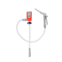 Pompe de transfert de carburant portable manuelle en plastique 3,2 GPM, alimentée par batterie, efficace et polyvalente pour voiture et camion