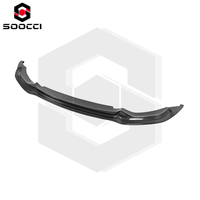 Fibre de carbone sèche Style V New Front Lip pour BMW F80 M3 F82 F83 M4 High Quality Front Splitter Lip Lower Bumper Spoiler Diffuser