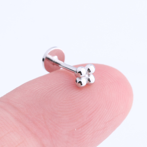 Joyas para el cuerpo Pendientes planos Labret Piercing Helix Pendientes de cartílago labial - Product Image 5