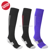 Chaussettes de sport de compression Elite, fond en tissu éponge, séchage rapide, antidérapantes, résistantes à l'usure