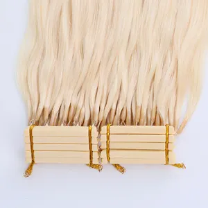 TopElles 10 pouces 613 # blonde 6d extensions de cheveux Extension de Cheveux Boucle pour Perruque de Cheveux pour la beauté