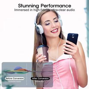 2-in-1 USB-C tip C için 3.5mm Aux ses kulaklık adaptörü kablosu yepyeni iPhone 15 OTG güç kaynağı adaptörü PC yapılmış - Product Image 6