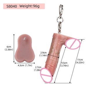 Sex Party Supplies Christmas Sex Toys Gift Sexy Cock Key Ring Chain Hen Party Sex Accessories Toy Realistic <b>Dildo</b> Shape Pendant - Product Image 6