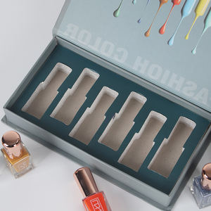 Boîte d'emballage de luxe en papier vide pour soin des <span class=keywords><strong>ongles</strong></span> en <span class=keywords><strong>gel</strong></span>, coffret de vernis à <span class=keywords><strong>ongles</strong></span>, boîte d'emballage magnétique avec personnalisation - Product Image 6