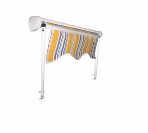 DM-toldo retráctil Manual de aluminio <span class=keywords><strong>para</strong></span> ventana de Patio - Product Image 2