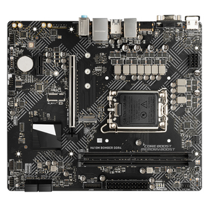 Placa Base MS LGA 1700 LGA1851 H610M-A E K B C DDR4 ATX H610M para CPU de 12.ª Generación, Procesador DDR4, Placa Base B450 B450M-MORTAR - Product Image 1