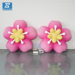 Fleurs géantes Fleurs de <span class=keywords><strong>cerisier</strong></span> gonflables Sculpture Fleur gonflable pour décoration publicitaire - Product Image 3