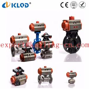 Cf8m 1000 wog robinet à tournant sphérique pneumatique pour le traitement de l'eau Modèle Q611F-16P - Product Image 5