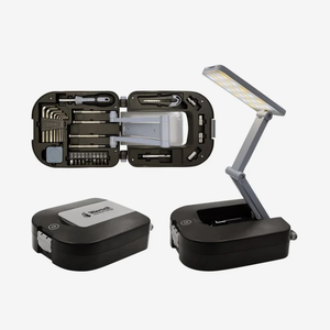 Kits d'outils avec lampe de travail LED rétractable personnalisée, cadeau promotionnel avec logo, haute luminosité, portable, rechargeable - Product Image 1