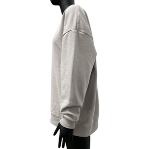 <span class=keywords><strong>Felpa</strong></span> Girocollo da <span class=keywords><strong>Donna</strong></span> con Design Basico Casual Autunno Inverno, Manica Lunga, Lavaggio Acido, Ricamo 3D Personalizzato - Product Image 4