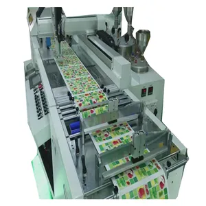 Customized AB Crystal Wallpaper Rotary Epoxy Curing Production Line Sticker glue dispensing machine