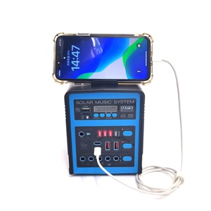Mới Xách Tay 60W Năng Lượng Mặt Trời Trạm Điện Sử Dụng DC Fan TV Nhà Chiếu Sáng Điện Thoại Sạc Chơi FM Âm Nhạc Ngoài Trời 50 + Giờ Hệ Thống Năng Lượng - Product Image 5