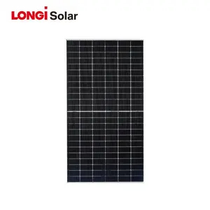 לונג'י מפעל סיטונאי באיכות גבוהה HiMo X6 מדען 590-600W פאנל סולארי חד-פנים במלאי