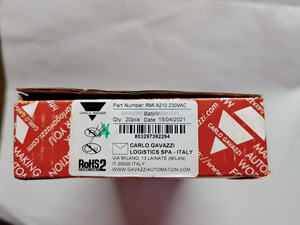 Relé DPDT RMIA210230VAC de Uso General Nuevo para Carlo Gavazzi - Product Image 3